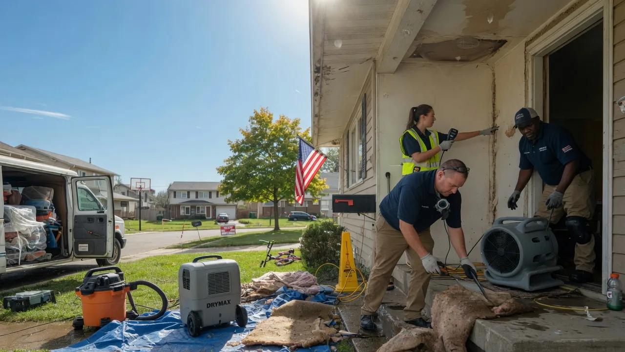 Water Damage Restoration in Macon, IL near me
